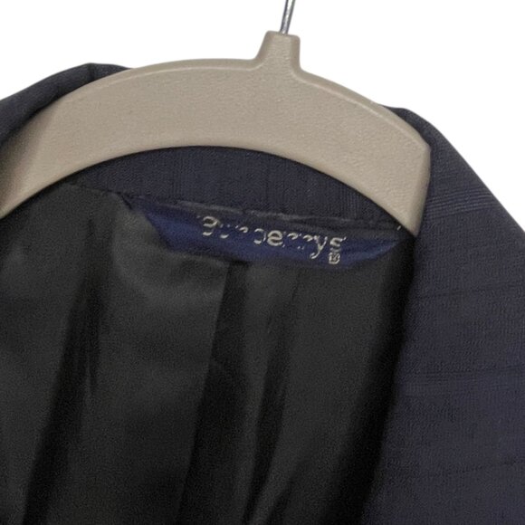 Burberry Mens Suit Jacket Blazer Sportcoat Blue Windowpane No size‎ tag - 46? - Picture 4 of 11